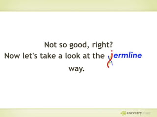 Not so good, right?
Now let's take a look at the
way.

 