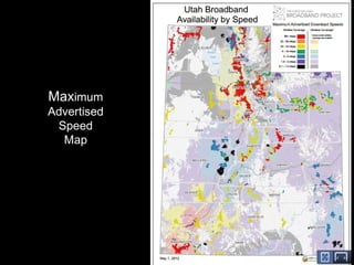 Maximum
Advertised
 Speed
  Map
 