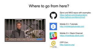 Mobile C++ | PPT