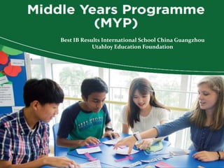 Best IB Results International School China Guangzhou
Utahloy Education Foundation
 