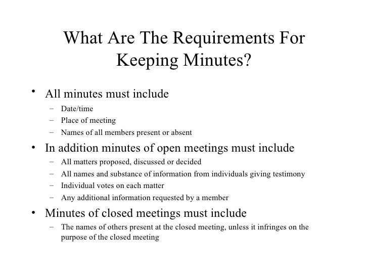 keeping minutes thevillas co