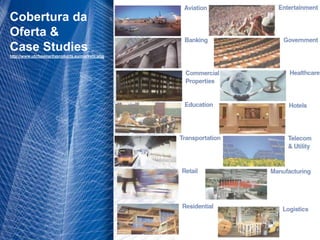 Cobertura da
   Oferta &
   Case Studies
   http://www.utcfssecurityproducts.eu/markets.php




UTC Fire & Security Portugal - 25
 