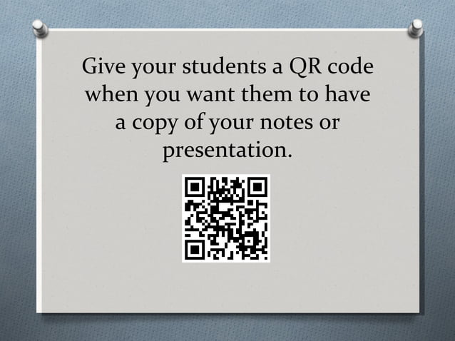 Utc qr code presentation | PPT
