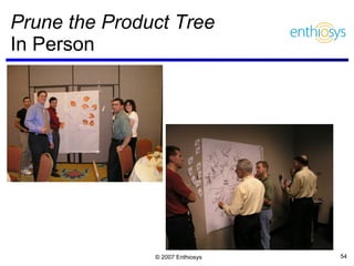 Prune the Product Tree  In Person 