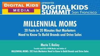 Fast Facts Every Marketer Should Know About Millennial Moms