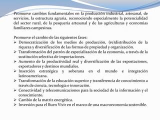 UTE-Proceso de Construcción del Plan Nacional del Buen Vivir.
