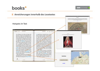 Enhanced E-Books konzipieren. Ein Praxisbericht 