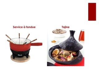 Service à fondue Tajine
 
