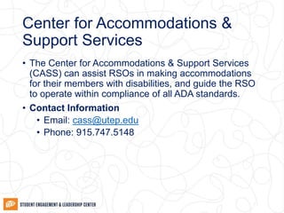 UTEP Campus Partners