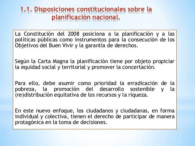 Ute proceso de cosntrucciónn del plan del buen vivir 