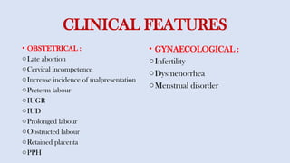 UTERINE ABNORMALITIES (MALFORMATIONS).pptx