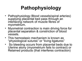 Uterine compression sutures | PPT