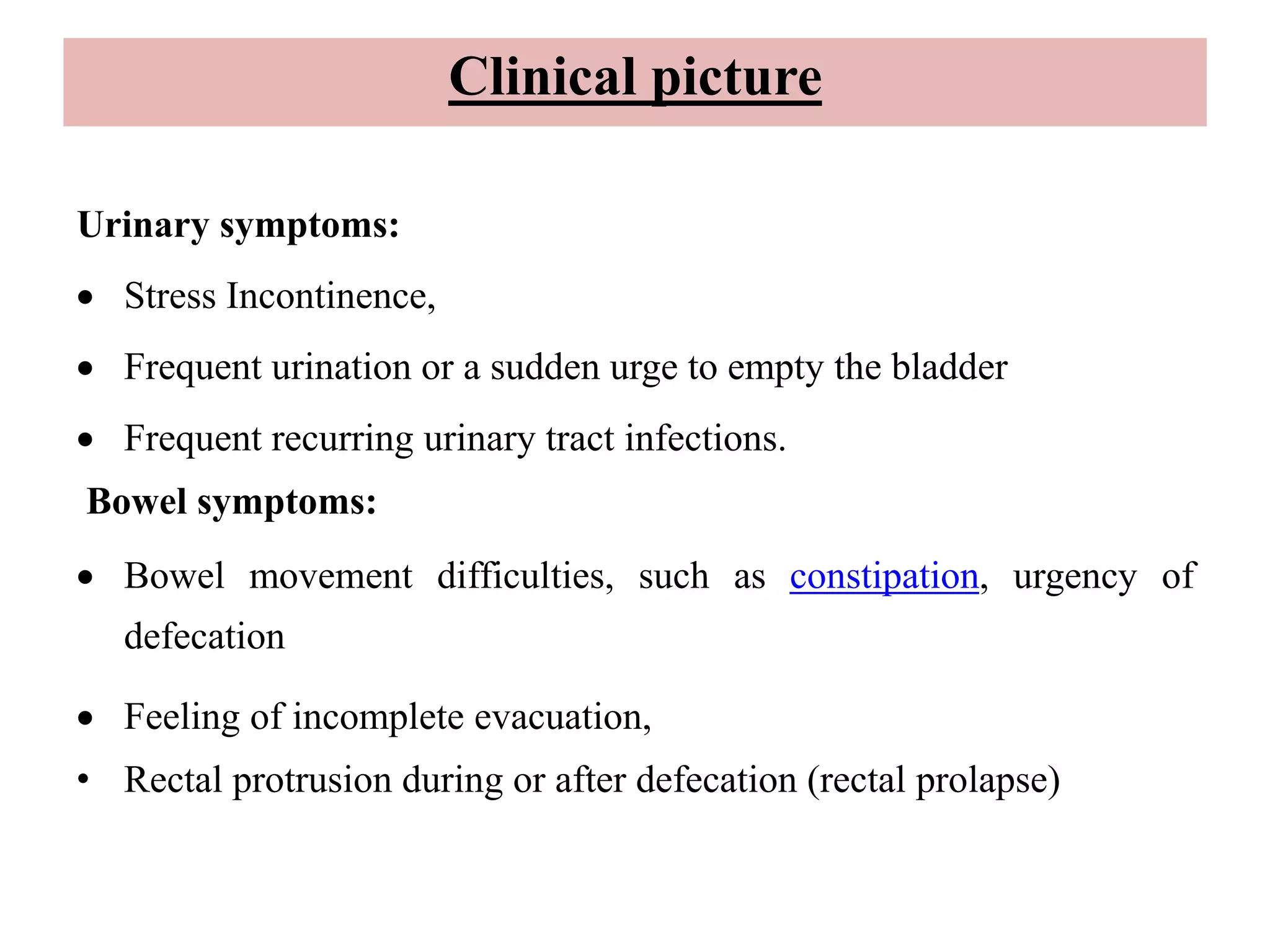 Uterine prolapse | PDF