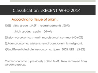 Classification :RECENT WHO 2014
 