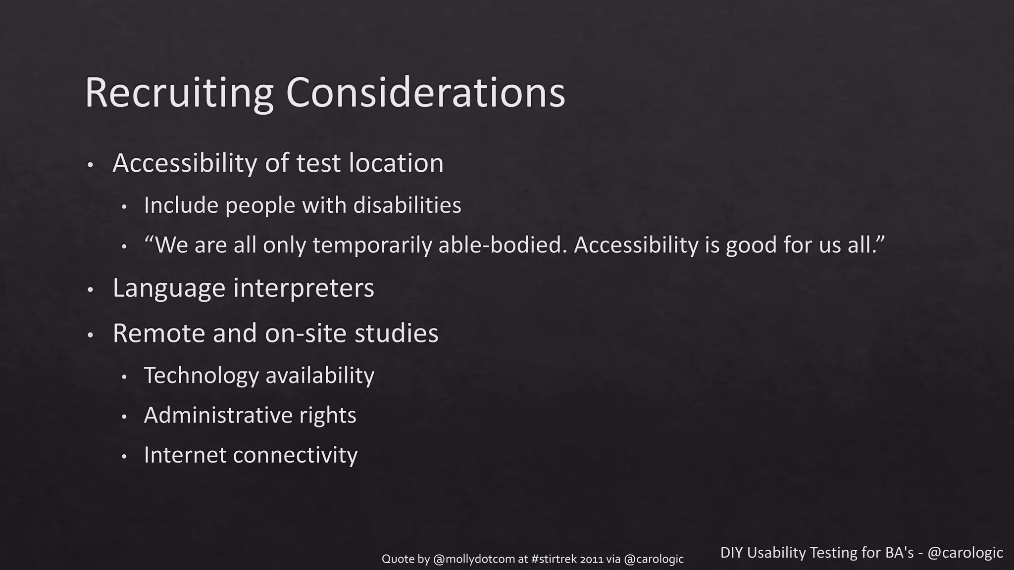 Quote by @mollydotcom at #stirtrek 2011 via @carologic
 