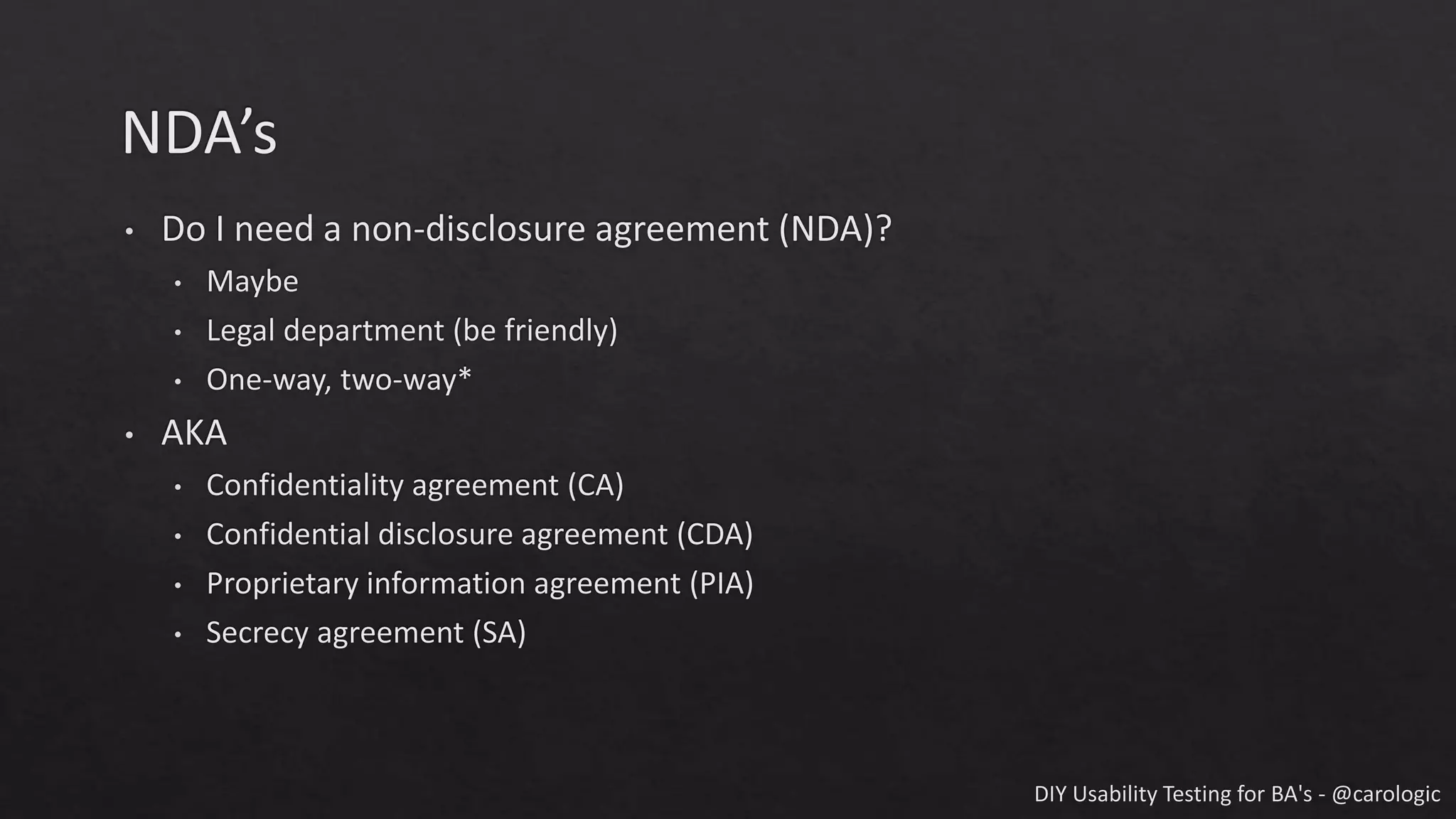 DIY Usability Testing for Business Analysts (BA)