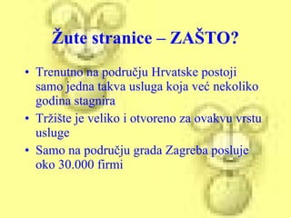 žUte Stranice | PPT