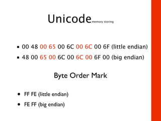UTF-8: The Secret of Character Encoding