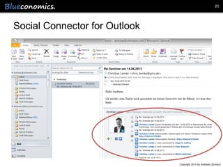 25

Social Connector for Outlook

Copyright 2014 by Andreas Uthmann

 