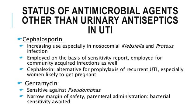 Will Keflex Treat Klebsiella Uti