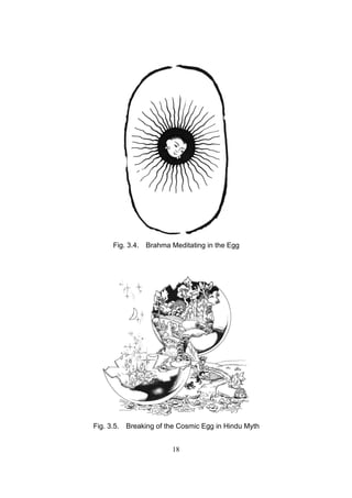 Fig. 3.4. Brahma Meditating in the Egg




Fig. 3.5.   Breaking of the Cosmic Egg in Hindu Myth


                         18
 