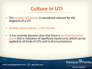 Management of Urinary Tract Infections (UTI) in Females (New Born to ...