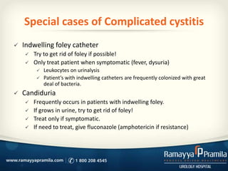 Management of Urinary Tract Infections (UTI) in Females (New Born to ...