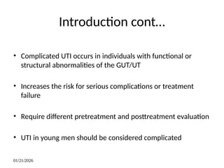 Uti Presentation.pdf Urinary tract infection presentation ppt | PPTX