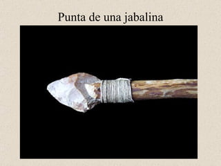 Punta de una jabalina