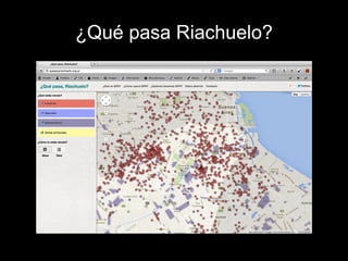 ¿Qué pasa Riachuelo?
 