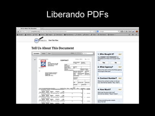 Liberando PDFs
 