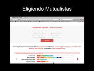 Eligiendo Mutualistas
 