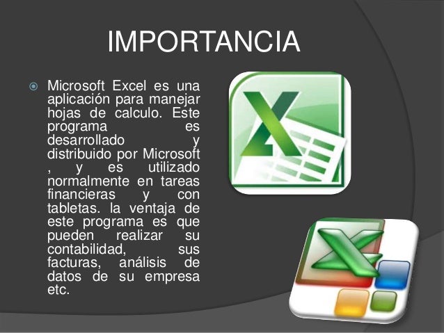 Utilidad de excel en el entorno empresarial