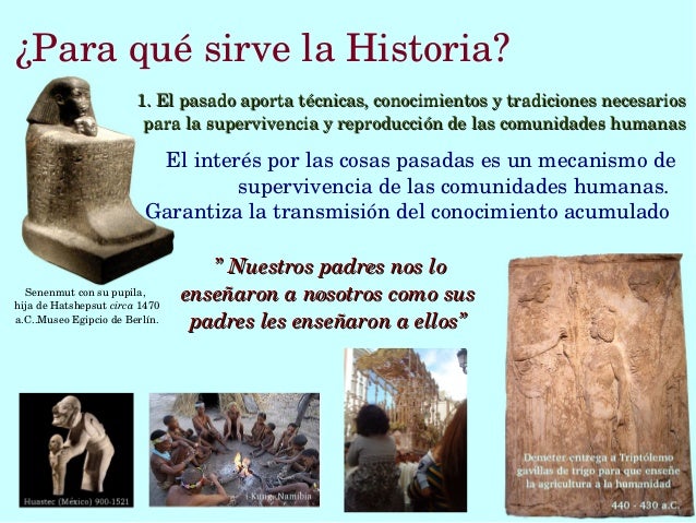 La utilidad de la Historia