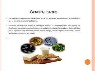 Utilidad de los microorganismos en la industria alimenticia (1) | PPTX