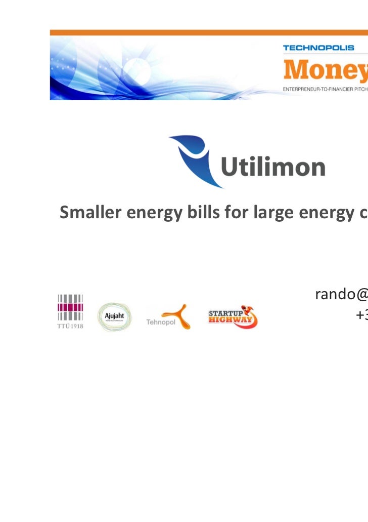 Utilimon Money Talks 2012 - 
