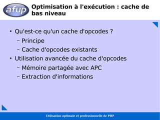 Utilisation optimale et professionnelle de PHP