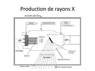 Production de rayons X
 