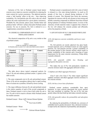 Utilisation of Fly Ash in Cement Concrete | PDF