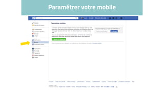 Paramétrer votre mobile
 