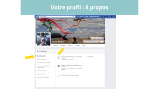 Votre profil : à propos
 
