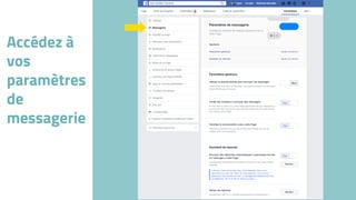 Accédez à
vos
paramètres
de
messagerie
 