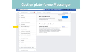 Gestion plate-forme Messenger
 
