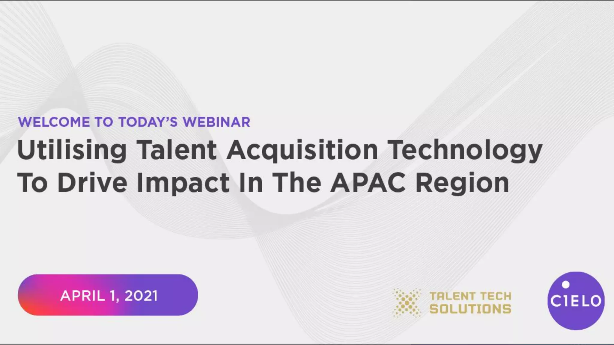 © Cielo, Inc. | Confidential and Proprietary
Cielo is the world’s leading strategic
Recruitment Process Outsourcing (RPO)
partner and industry innovator delivering
RPO, Total Talent Acquisition, consulting
and executive search services in over 100
countries. We design comprehensive,
people-centric solutions and leverage our
Cielo TalentCloud platform, featuring
CRM, AI, automation and analytics
capabilities – to help our clients find,
attract and hire the specific talent to move
their businesses forward. To learn more,
visit cielotalent.com.
 