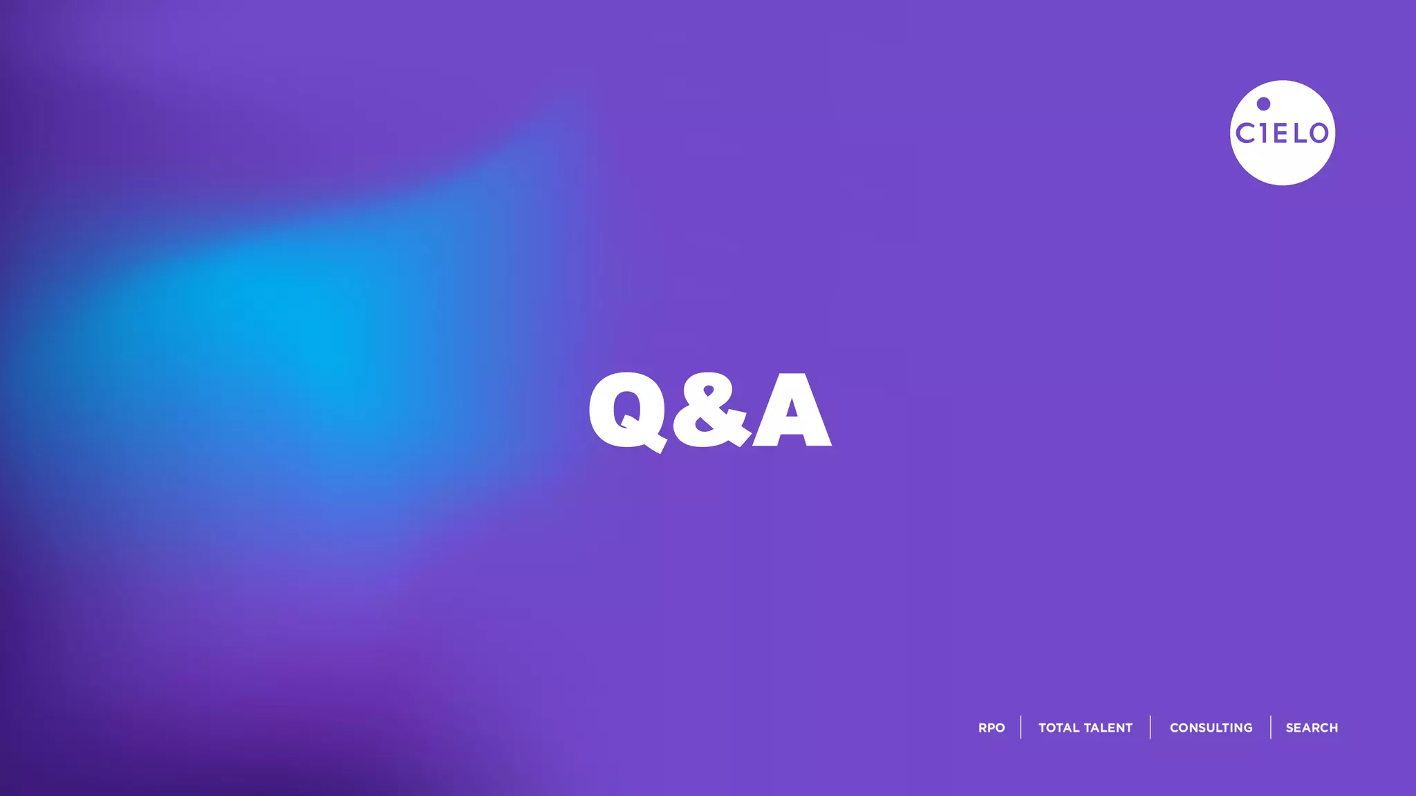 Q&A
 