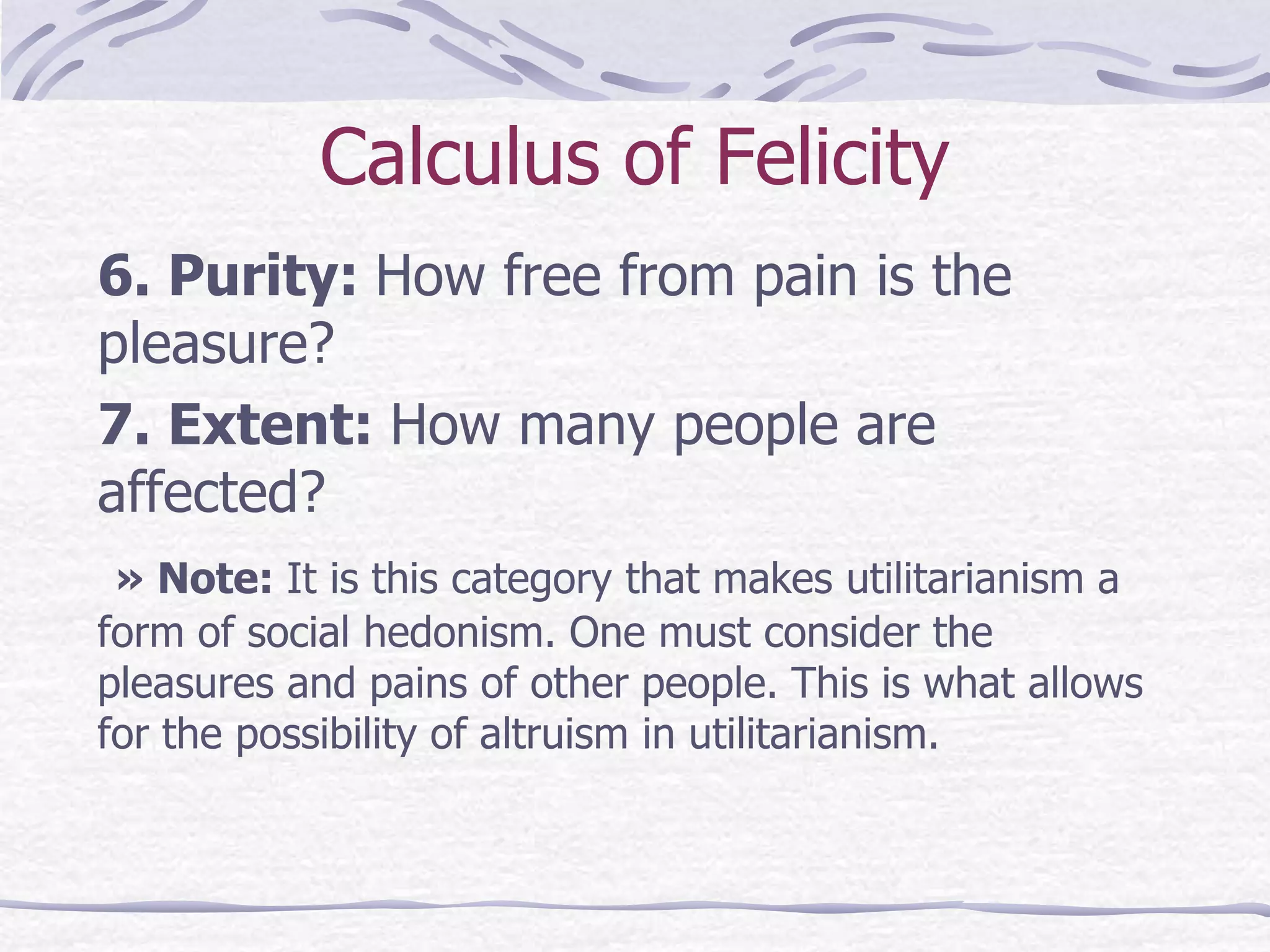 Utilitarianism | PPTX