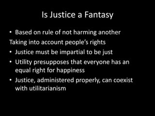 Utilitarianism | PPTX