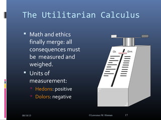 Utilitarianism 7 | PPT