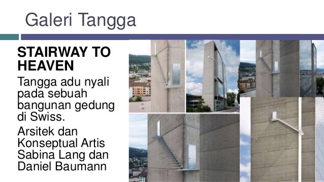 Utilitas dan Tangga