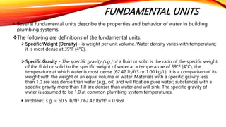 Water Unit Weight ENGINEERING -UTILITIES-2-REPORT-G1 Section A.pptx